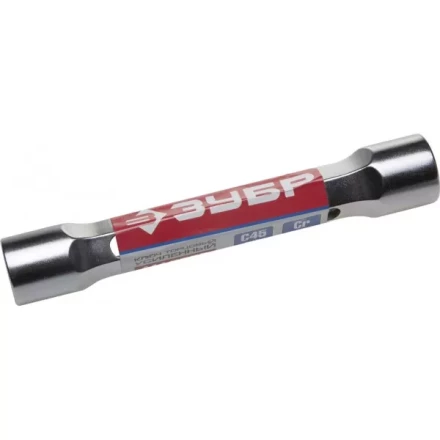 Ключ торцовый ЗУБР &quot;МАСТЕР&quot; двухсторонний, усиленный, шестигранный профиль, 22х24мм 27190-22-24 купить в Губкинске