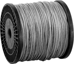 Тросы стальные DIN 3055 в оплетке серия ПРОФЕССИОНАЛ