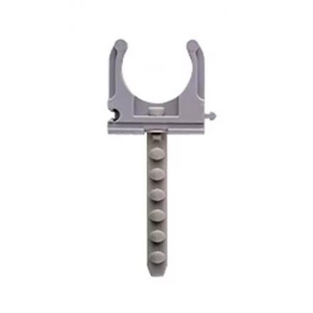 Скоба-держатель ЗУБР &quot;МАСТЕР&quot; для металлопластиковых труб, в комплекте с дюбелем, 25 мм, 5 шт 4-44956-25 купить в Губкинске