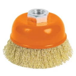 Щетка чашечная для шлифмашин 75мм M14 BS Кратон 1 11 02 004