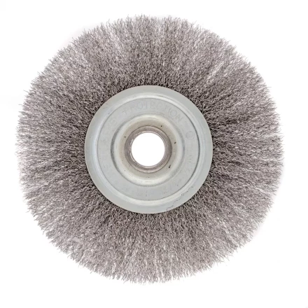 Щетка для УШМ 175 мм посадка 22,2 мм плоская витая проволока Сибртех 746667 купить в Губкинске