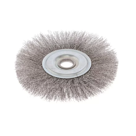 Щетка для УШМ 175 мм посадка 22,2 мм плоская витая проволока Сибртех 746667 купить в Губкинске