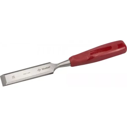 Стамеска ЗУБР "МАСТЕР" с пластмассовой ручкой, 28мм 18094-28 купить в Губкинске