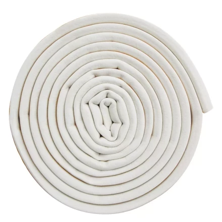 Уплотнитель резиновый, 12 м, профиль &quot;D&quot;, белый Сибртех 88909 купить в Губкинске