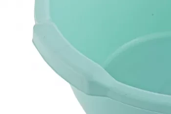 Таз пластмассовый круглый 8л, бирюзовый ТМ Elfe light 92967 купить в Губкинске