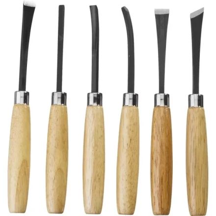 Набор STAYER: Резцы фигурные, с деревянной ручкой, 6шт 1832-H6 купить в Губкинске