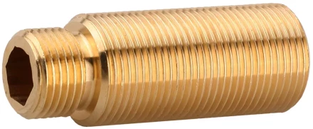 Муфта ЗУБР &quot;ШиреФит&quot; соединит. проходная &quot;внешн. резьба-внешн/внутр. резьба&quot; с накидн. гайками, 1/2&quot;- 3/4&quot; / 1/2&quot;, 51 мм 51590-051-1/2 купить в Губкинске