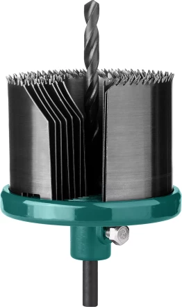 Пила сегментная наборная KRAFTOOL по дереву, 7 полотен: 25-32-38-45-50-56-62х42 мм 29580-H7-42 купить в Губкинске