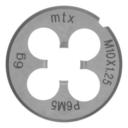 Плашка Matrix М10 х 1.25 мм, Р6М5, 770919 купить в Губкинске