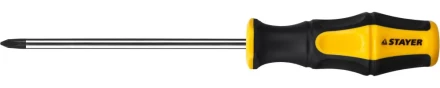 Отвертка STAYER &quot;MASTER&quot; &quot;HERCULES&quot;, Сr-V, противоскользящая рукоятка, PH1x150мм 25052-1-15_z02 купить в Губкинске