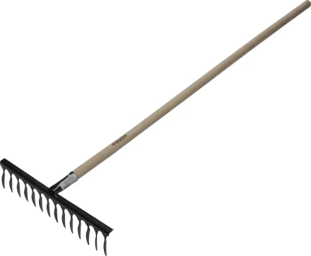 Грабли ЗУБР садовые с черенком, 14 витых зубцов 4-39581-14 купить в Губкинске