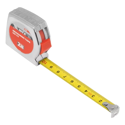 Рулетка Matrix Chrom, 2 м x 13 мм, хромированный корпус, 310329 купить в Губкинске