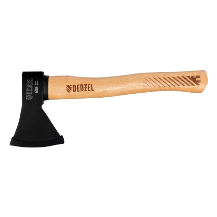 Топор, 600 г Denzel, кованый, буковое топорище 21631 купить в Губкинске