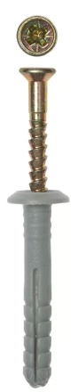 Дюбель-гвоздь ЗУБР полипропиленовый, грибовидный бортик, 6 x 80 мм, 5 шт 4-301356-06-080 купить в Губкинске