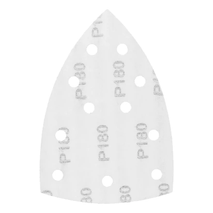 Треугольник абразивный на ворc. подложке под &quot;липучку&quot;, перф., P 180, 150х150х100 мм, 5 шт. Denzel 738647 купить в Губкинске