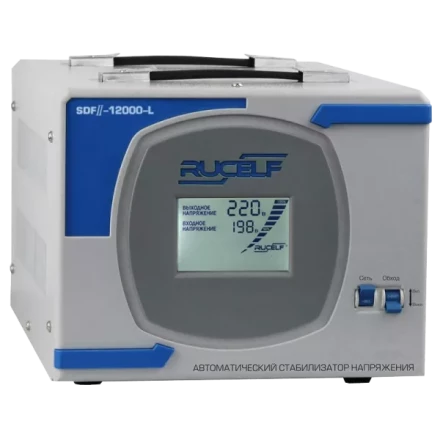 Стабилизатор напряжения RUCELF SDF.II-12000-L купить в Губкинске