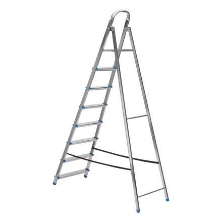 Стремянка, 8 ступеней Сибртех 97840, стальная, оцинкованная купить в Губкинске