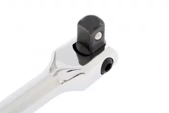 Вороток однорычажный 380 мм с квадратом 1/2&quot; на шарнире CrV хромированный MATRIX MASTER 14066 купить в Губкинске