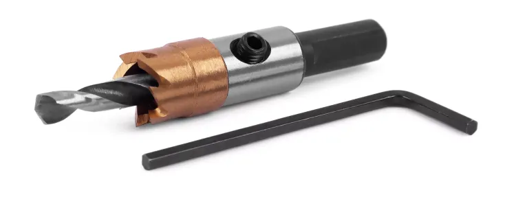 HSS-TiN коронка MESSER 12мм с центр. сверлом без пружины для  лист. материала до 2 мм ц/х купить в Губкинске