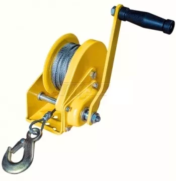 Лебедка ручная с тормозом LRT 1800 канат LB купить в Губкинске