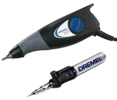 Комплект гравер + паяльник Dremel купить в Губкинске