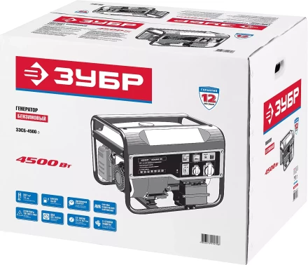 Генератор бензиновый ЗЭСБ-4500-Э серия МАСТЕР купить в Губкинске
