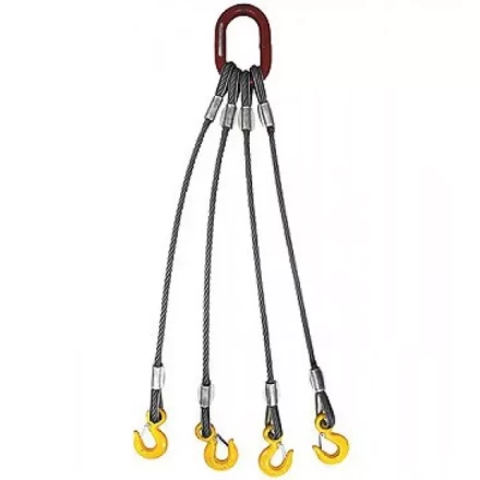 Строп канатный TOR 4СК г/п 2,0 т 7,0 м 1007491 купить в Губкинске