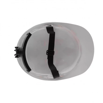 Каска защитная с храповым механизмом Европласт белая Россия Сибртех 89109 купить в Губкинске