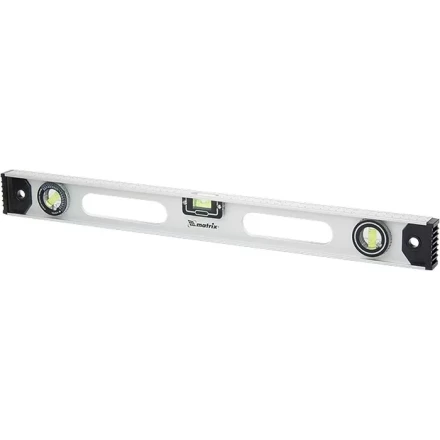 Уровень алюминиевый Рельс 2000 мм 3 глазка 1 поворотный  MATRIX 34041 купить в Губкинске