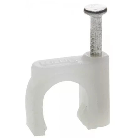 ЗУБР "МАСТЕР". Скоба-держатель для круглого кабеля, с оцинкованным гвоздем, 7 мм, 50 шт 45111-07 купить в Губкинске