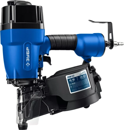 ЗУБР CNW-90, пневматический нейлер для барабанных гвоздей ЗУБР CNW (45-90 мм), Профессионал (31914) купить в Губкинске