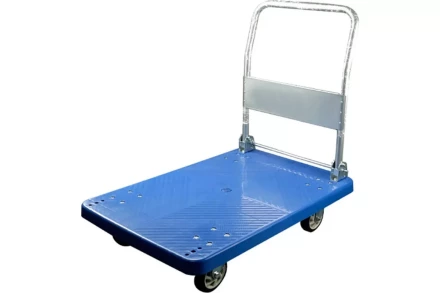 Тележка платформенная пластиковая 260 кг TOR PH260P (900х600) со складной ручкой (резина 125 мм) 1042365 купить в Губкинске