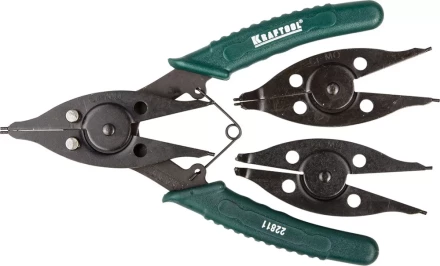 Съемник стопорных колец KRAFTOOL, внешний/внутренний, 12-в-1 22811 купить в Губкинске