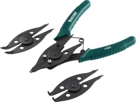 Съемник стопорных колец KRAFTOOL, внешний/внутренний, 12-в-1 22811 купить в Губкинске