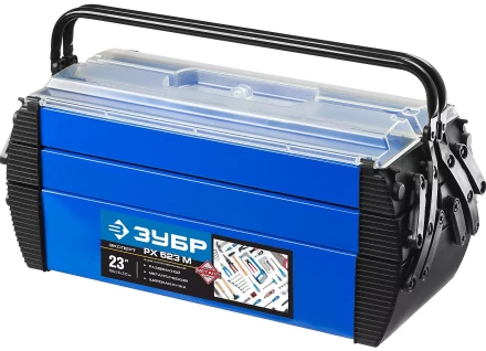 Ящик ЗУБР &quot;ДОКА&quot; металлический для инструмента, 23&quot; 38163-23 купить в Губкинске