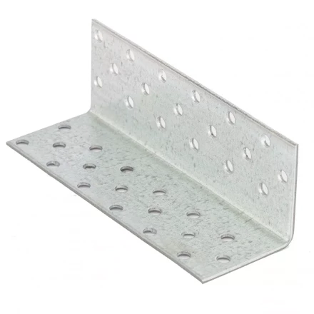 Крепежный уголок равносторонний  2,0 мм KUR 40x40x120 мм Россия Сибртех 46586 купить в Губкинске