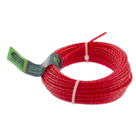 Леска для триммера квадратная витая, 2.4 мм х 10 м, Россия Сибртех 961755 купить в Губкинске