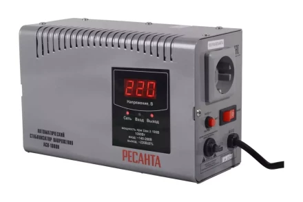 Стабилизатор напряжения Ресанта АСН-1000 Н 63/6/64 купить в Губкинске