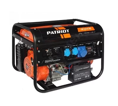 Бензогенератор Patriot GP-6510 AE купить в Губкинске