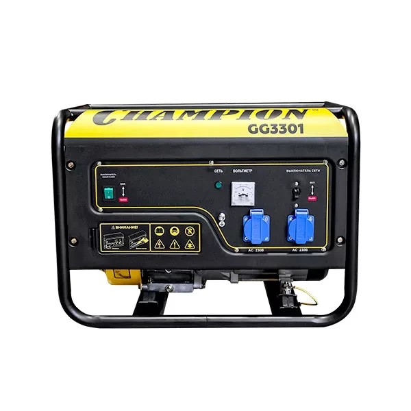 Генератор бензиновый CHAMPION GG3301 купить в Губкинске