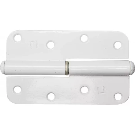 Петля накладная стальная &quot;ПН-110&quot;, цвет белый, правая, 110мм 37651-110R купить в Губкинске