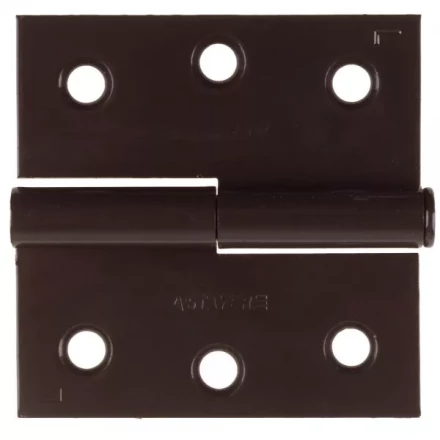 Петля дверная STAYER &quot;MASTER&quot; разъемная, цвет коричневый, левая, 75мм 37613-75-3L купить в Губкинске