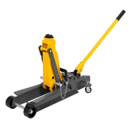 Домкрат гидравлический подкатной с фиксатором Denzel 51232, 2,5 т, 85-385 мм купить в Губкинске