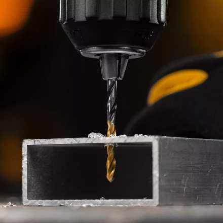 Сверло спиральное по металлу 3,5 x 70мм, Р6М5, Golden Tip, многогранная заточка, 2шт. Denzel 718270 купить в Губкинске