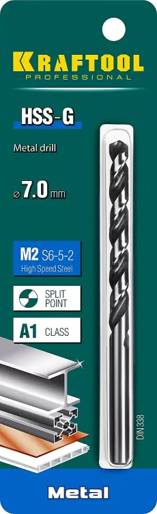 Сверла по металлу HSS-G 29651-7 купить в Губкинске
