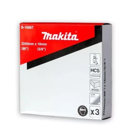 Набор полотен Makita B-16667 для ленточной пилы купить в Губкинске