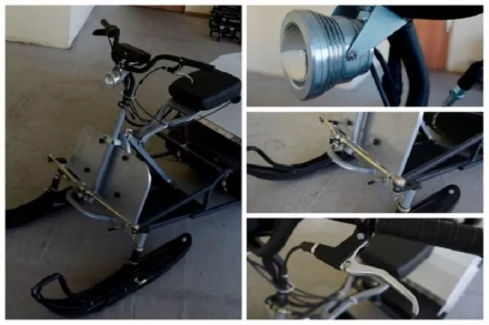 Лыжный модуль к мотобуксировщику Стем Север купить в Губкинске