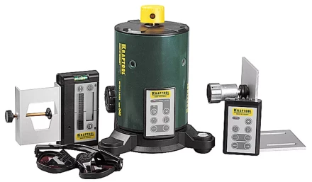 Набор ROTARY LASER, KRAFTOOL 1-34750-H6: Нивелир лазерный, самовыравнивающийся, 6 предметов 1-34750-H6 купить в Губкинске