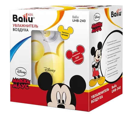 Увлажнитель ультразвуковой  BALLU UHB-240 yellow/желтый Disney купить в Губкинске