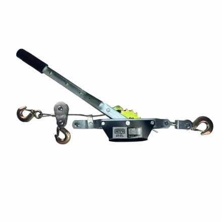 Лебедка рычажная гаражная HITCH CP 4002 4000 кг канат 3 м двойной храповый механизм (SZ073186) купить в Губкинске